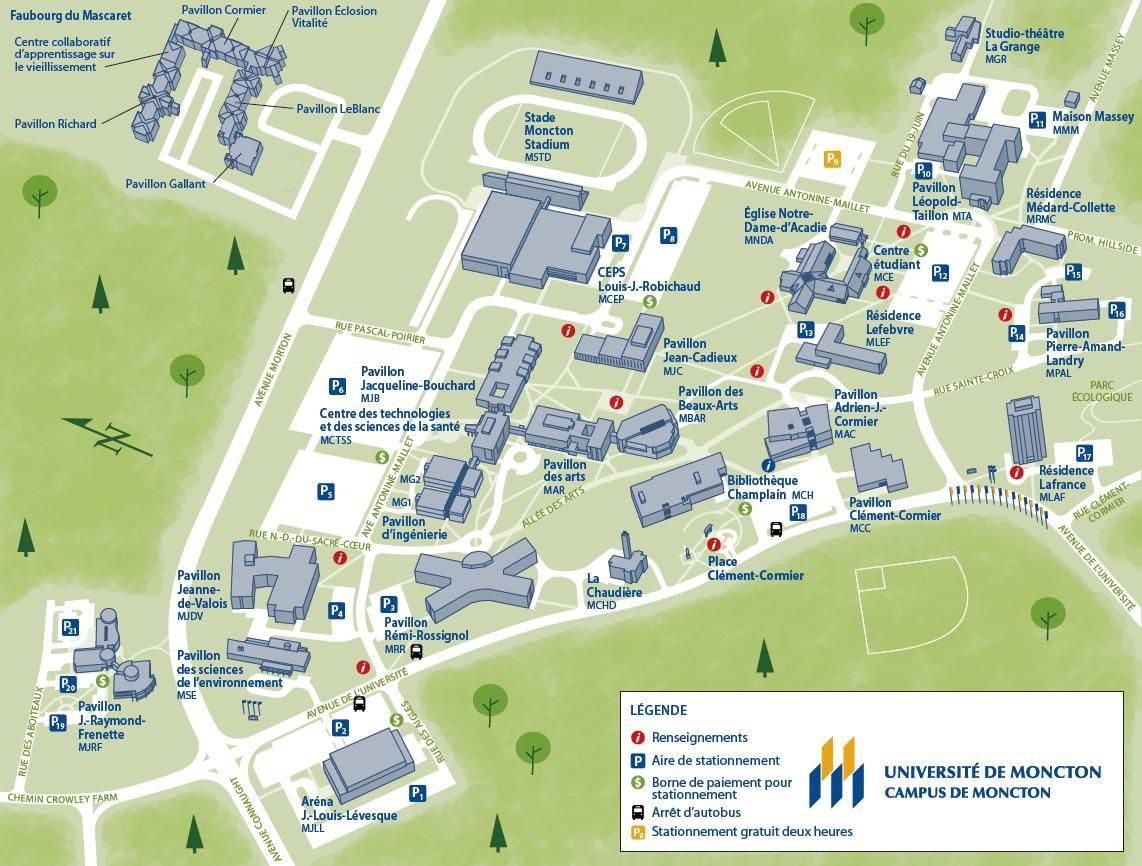 Universite De Moncton Esterno foto